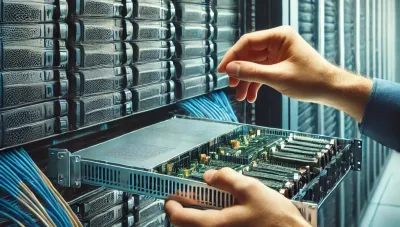 Blade Server vs. Rack Server vs. Tower Server Photo