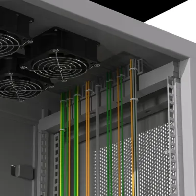 Functionality of Wall Mount Server Rack Cabinet Photo