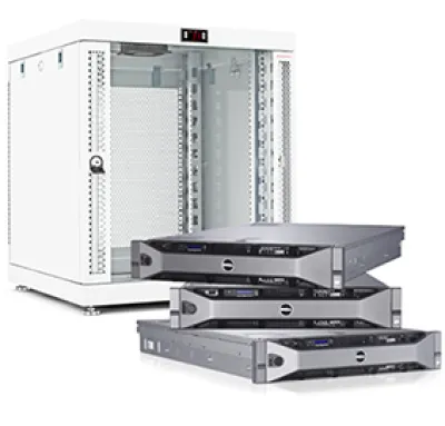 Server Rack Equipment layout Photo