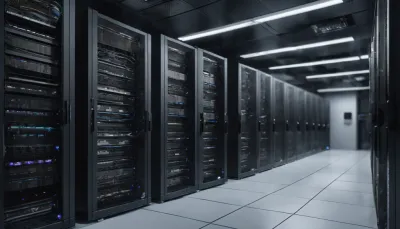 Сlimatisation de la salle de serveurs informatiques Photo