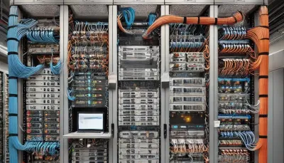 ¿Cómo organizar un armario rack? foto