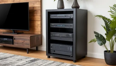 The Best AV Racks for Your Home Theater Setup photo
