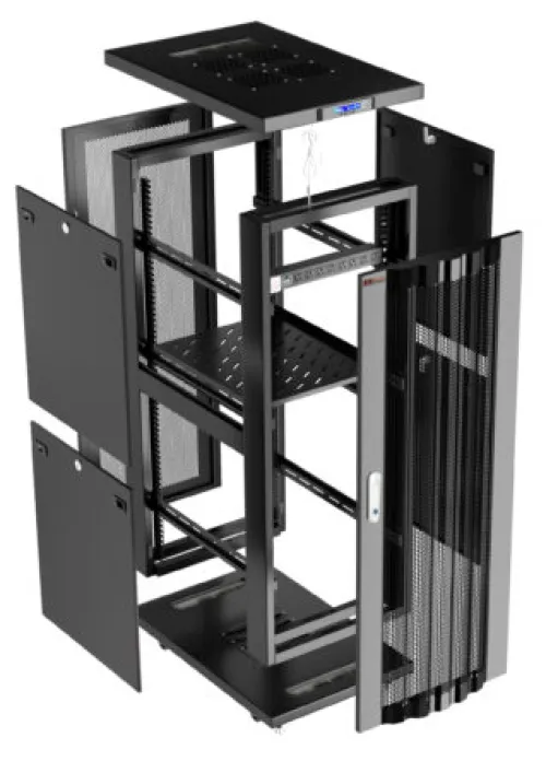 42U 32″ Depth IT & Telecom Cabinet SRF 42.6.8.M photo