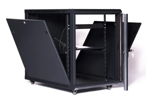 12U 35″ Depth PORTABLE UNDER DESK 19″ Enclosure SYSRACKS SRW 12.900 photo