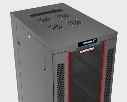 27U 39″ Depth IT & Telecom Cabinet SRF 27.6.10 photo