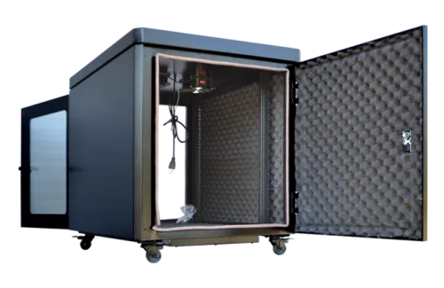 12U 35″ Depth Under Desk Sound Proof Server Cabinet SP 12.900 photo