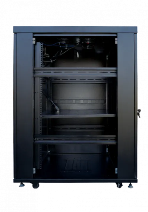 27U 39″ Depth IT & Telecom Cabinet SRF 27.6.10 photo