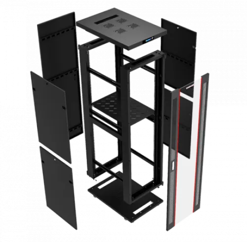 32U 39″ Depth IT & Telecom Cabinet SRF 32.6.10 photo
