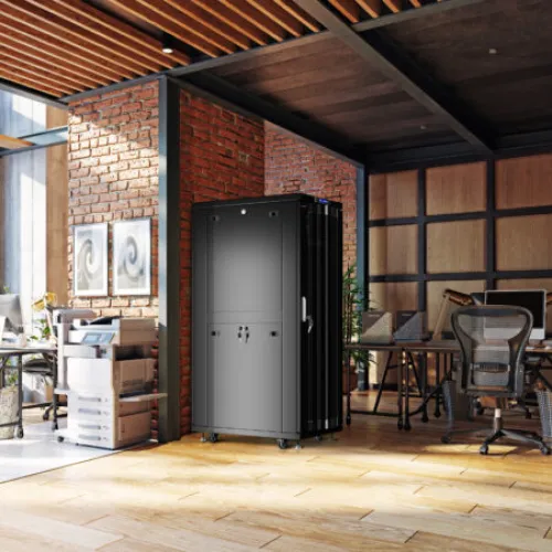 37U 39″ Depth IT & Telecom Cabinet SRF 37.6.10 M photo