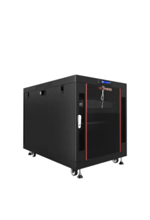 12U 35″ Depth PORTABLE UNDER DESK 19″ Enclosure SYSRACKS PR 12.900 photo