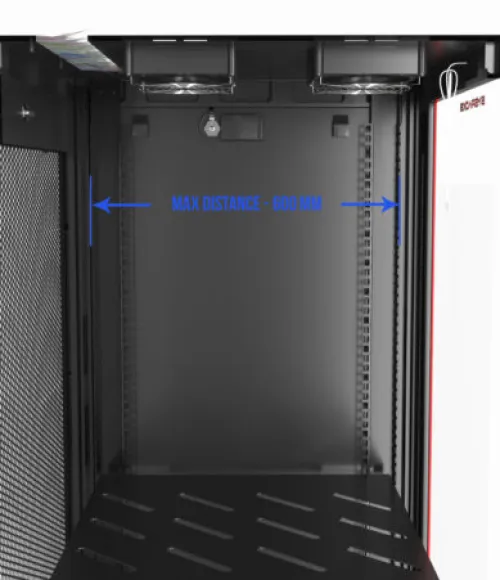 12U 35″ Depth PORTABLE UNDER DESK 19″ Enclosure SYSRACKS PR 12.900 photo