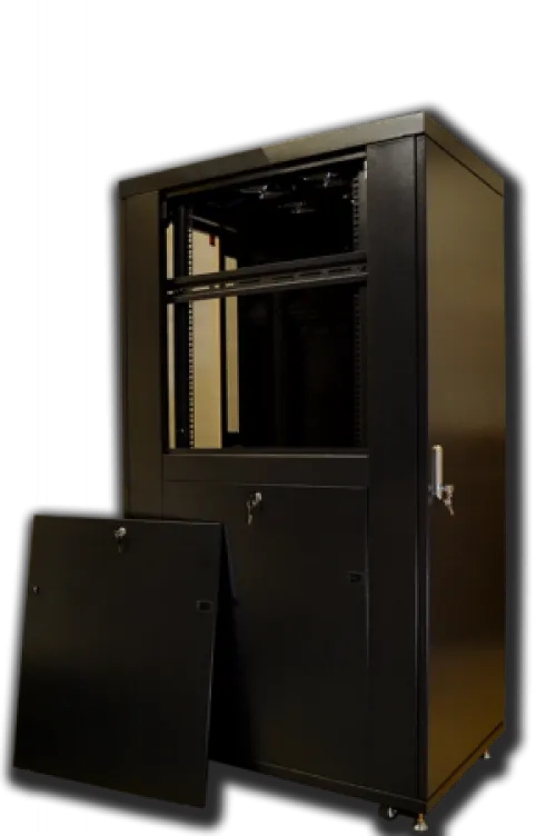37U 32″ Depth IT & Telecom Cabinet SRF 37.6.8 photo