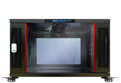 12U 35″ Depth PORTABLE UNDER DESK 19″ Enclosure SYSRACKS PR 12.900 photo