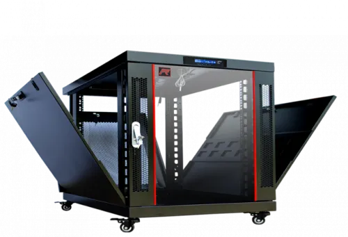 12U 35″ Depth PORTABLE UNDER DESK 19″ Enclosure SYSRACKS PR 12.900 photo