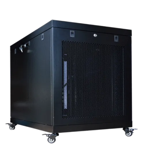 12U 35″ Depth PORTABLE UNDER DESK 19″ Enclosure SYSRACKS PR 12.900 photo