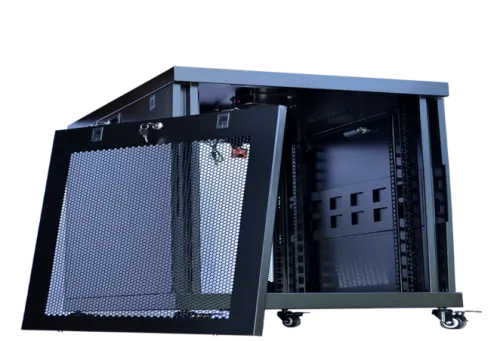 12U 35″ Depth PORTABLE UNDER DESK 19″ Enclosure SYSRACKS PR 12.900 photo