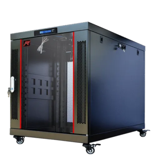 12U 35″ Depth PORTABLE UNDER DESK 19″ Enclosure SYSRACKS PR 12.900 photo