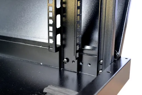 18U 24″ Depth PORTABLE UNDER DESK 19″ Enclosure SYSRACKS PR 18.600 photo