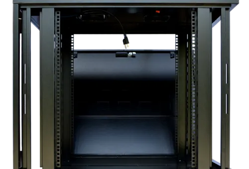 15U 35″ Depth PORTABLE UNDER DESK 19″ Enclosure SYSRACKS PR 15.900 photo