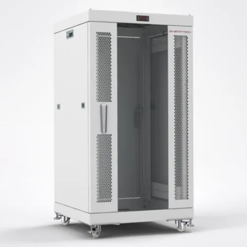 18U 35″ Depth (24×35×42) 19″ IT & Telecom Cabinet SYSRACKS SRF 18.6.9 G photo