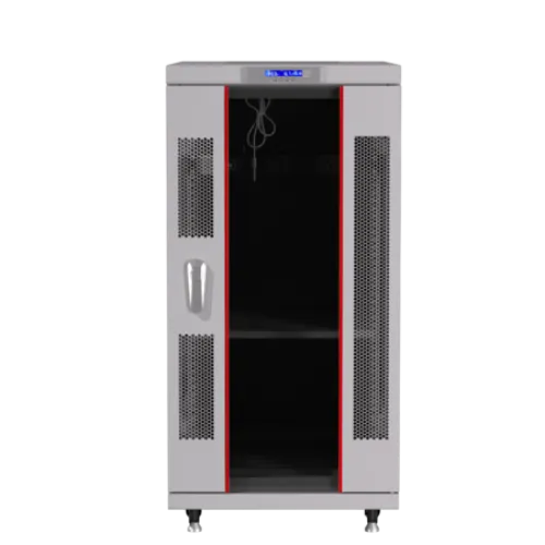 18U 35″ Depth (24×35×42) 19″ IT & Telecom Cabinet SYSRACKS SRF 18.6.9 G photo