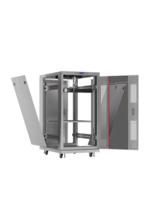 18U 35″ Depth (24×35×42) 19″ IT & Telecom Cabinet SYSRACKS SRF 18.6.9 G photo