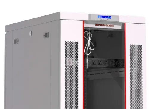 27U 35″ Depth (24×35×57) 19″ IT & Telecom Cabinet SYSRACKS SRF 27.6.9 G photo