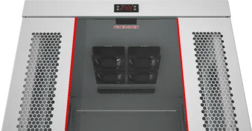 27U 35″ Depth (24×35×57) 19″ IT & Telecom Cabinet SYSRACKS SRF 27.6.9 G photo