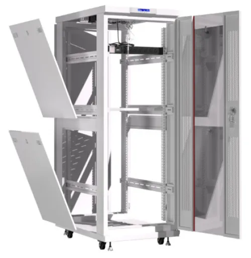 42U 35″ Depth (24×35×84) 19″ IT & Telecom Cabinet SYSRACKS SRF 42.6.9 G photo