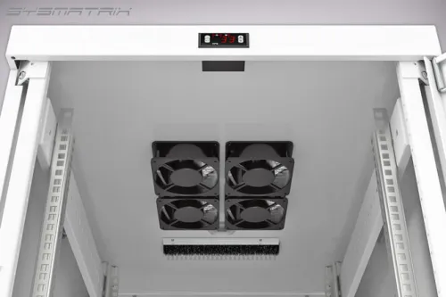 42U 35″ Depth (24×35×84) 19″ IT & Telecom Cabinet SYSRACKS SRF 42.6.9 G photo