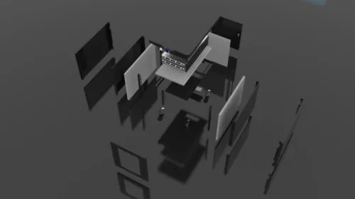 15U 35″ Depth Under Desk Sound Proof Server Cabinet SP 15.900 photo