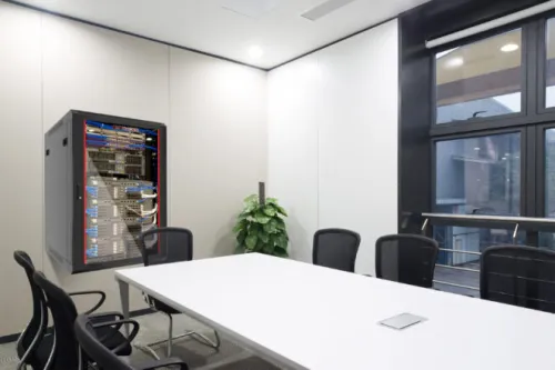 15U18 in. Depth Wall Mount 19″ Enclosure SRE 15.450 photo