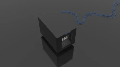 15U 35″ Depth Under Desk Sound Proof Server Cabinet SP 15.900 photo