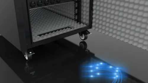 15U 35″ Depth Under Desk Sound Proof Server Cabinet SP 15.900 photo