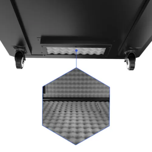 18U 35″ Depth Under Desk Sound Proof Server Cabinet SP 18.900 photo