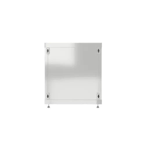 12U 18″ Depth Wall Mount 19″ GREY Enclosure photo