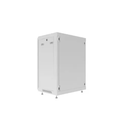15U 18″ Depth Wall Mount 19″ GREY Enclosure photo