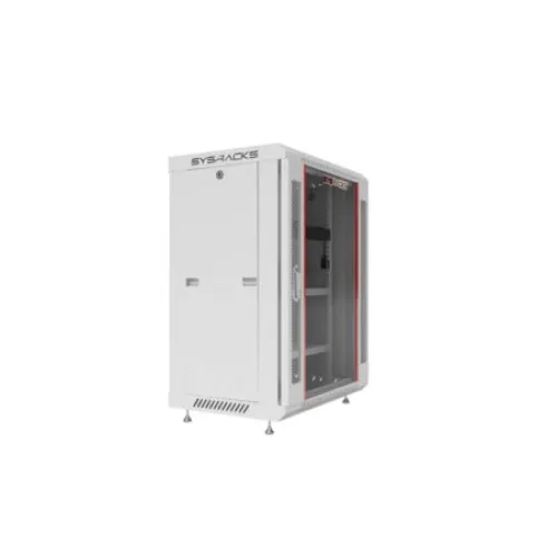 15U 18″ Depth Wall Mount 19″ GREY Enclosure photo