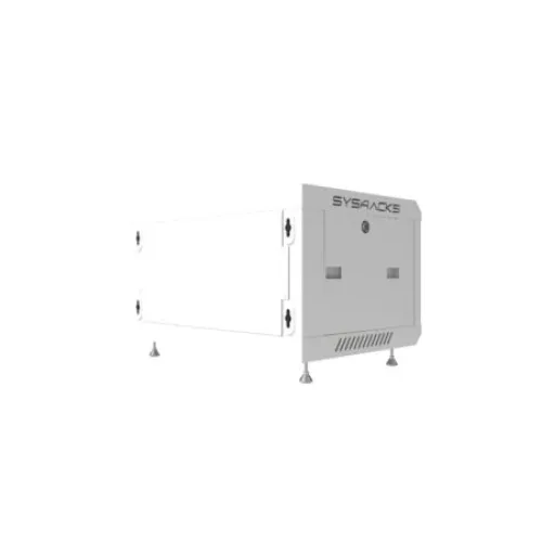 6U 18″ Depth Wall Mount 19″ GREY Enclosure photo