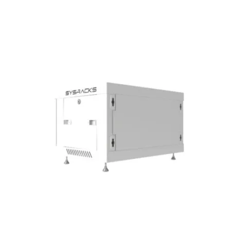 6U 18″ Depth Wall Mount 19″ GREY Enclosure photo