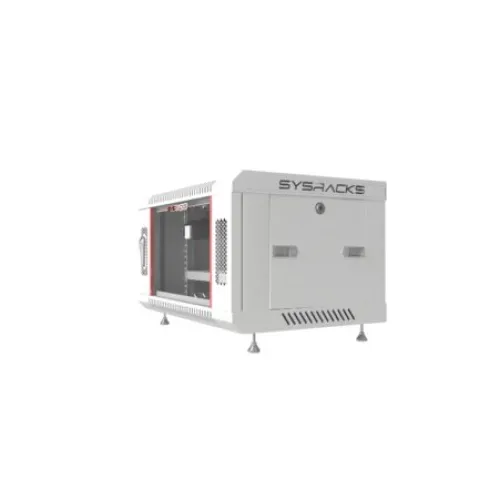 6U 18″ Depth Wall Mount 19″ GREY Enclosure photo