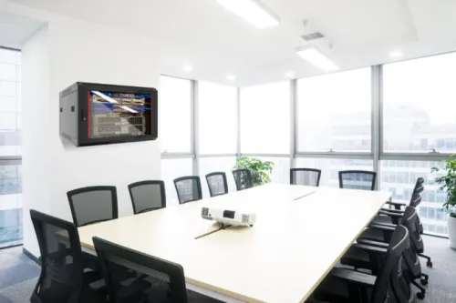 6U 24 in. Depth Wall Mount 19″ Enclosure SRE 6.600 photo