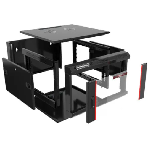 6U 24 in. Depth Wall Mount 19″ Enclosure SRE 6.600 photo