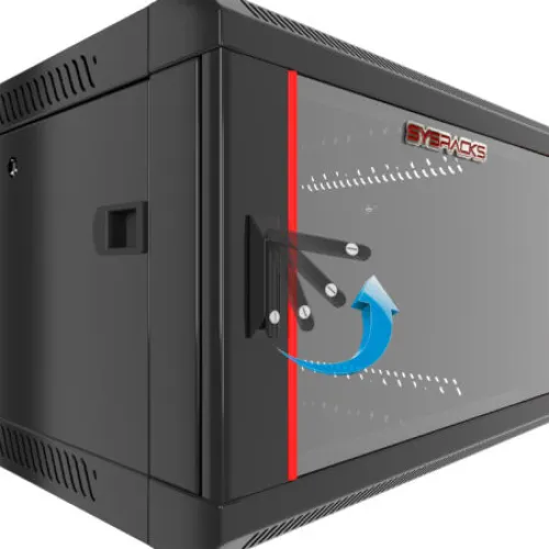 6U 24 in. Depth Wall Mount 19″ Enclosure SRE 6.600 photo