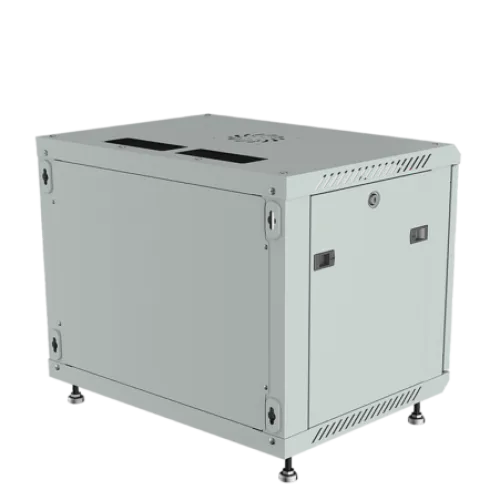 9U 24″ Depth (24×24×19) Wall Mount 19″ Enclosure SYSRACKS SRW 9.600 G photo